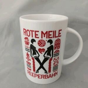 Rote Meile Reeperbahn Red Light District Hamburg : Ceramic Mug